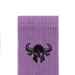 Calze Unisex Viola "Pat, I Can't Quit" - immagine 3