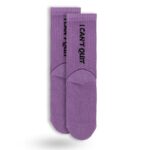 Calze Unisex Viola "Pat, I Can't Quit" - immagine 5