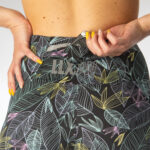 Leggins FOGLIE BLACK - immagine 4