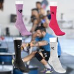 Calze LLX - Coppia Bianca/Nera + Coppia Colorata - immagine 2